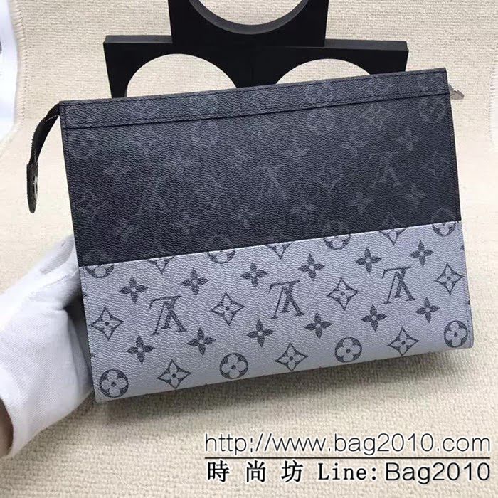 路易威登LV頂級原單 M63039 2018春夏新款Split系列 PochetteVoyage中號手袋手拿包 ZY1053